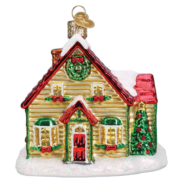 Christmas Cottage Ornament by Old World Christmas