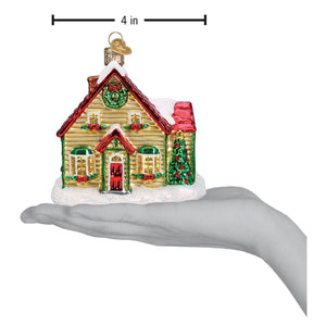 Christmas Cottage Ornament by Old World Christmas