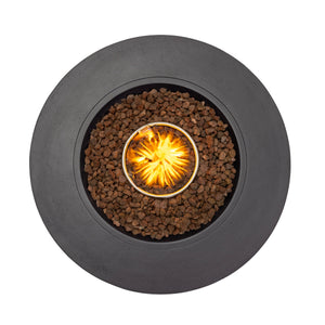 40' Round Outdoor Propane Fire Pit Table
