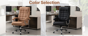 Executive Office Chair - High Back PU Leather Ergonomic Design