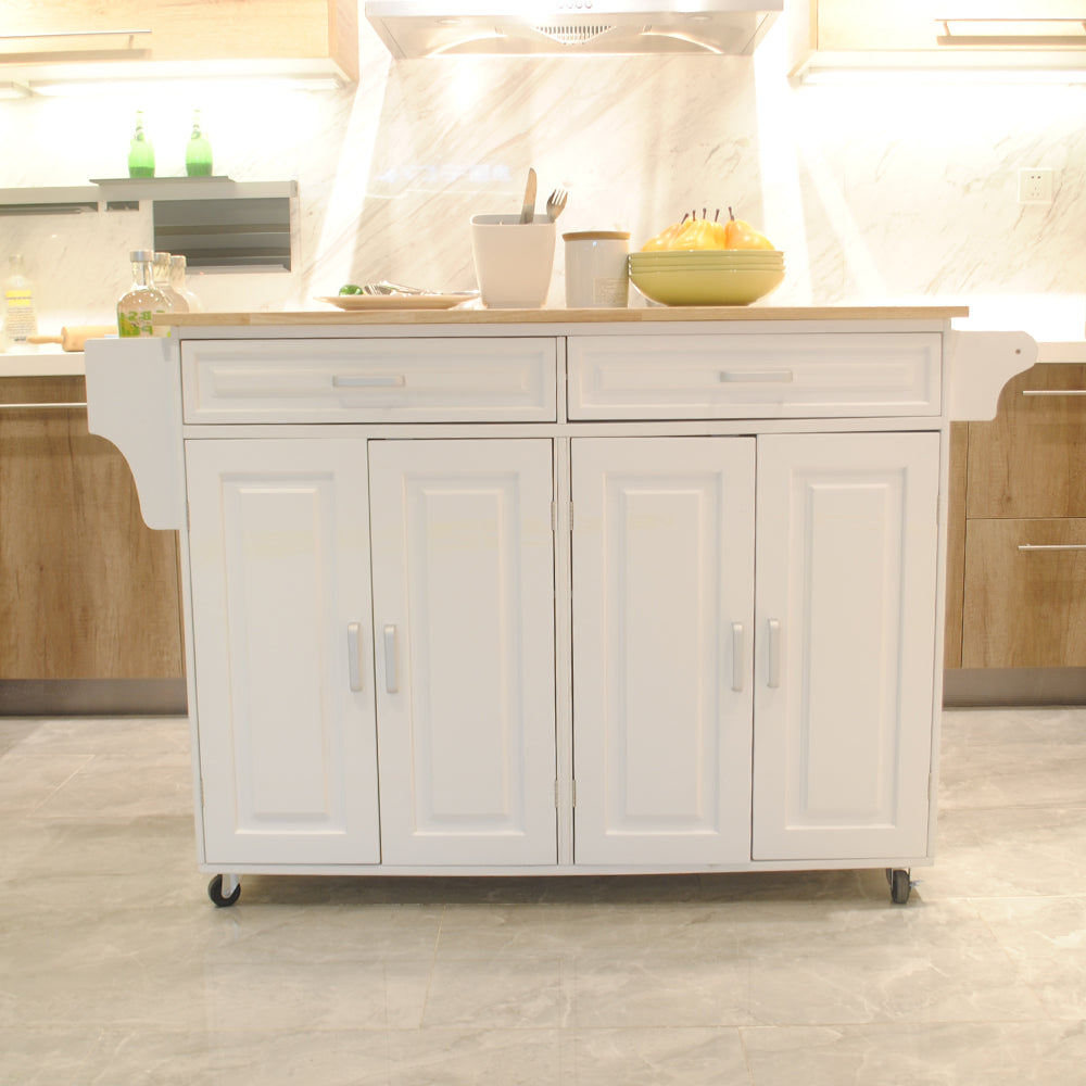 Mobile Kitchen Island & Kitchen Cart