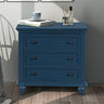 U_STYLE 27.6'' Nightstand with Pine Wood Veneer