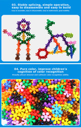 200 Pieces 3D Interlocking Building Blocks STEM Toy