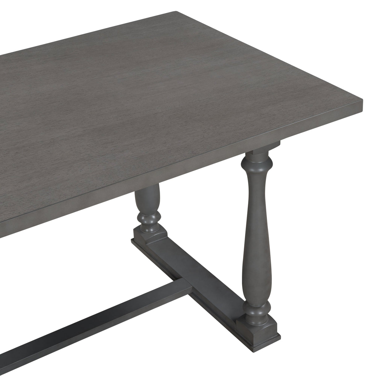 TREXM 6-Piece Dining Table and Chair Set