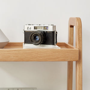 3-Tier Beech Wood Shoe Rack for Premium Storage