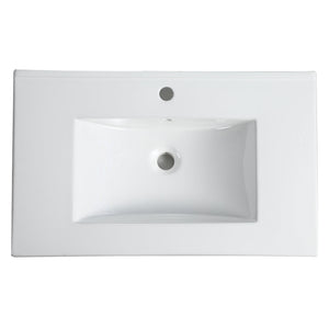 30" Bathroom Vanity with Ceramic Top - BL9075B