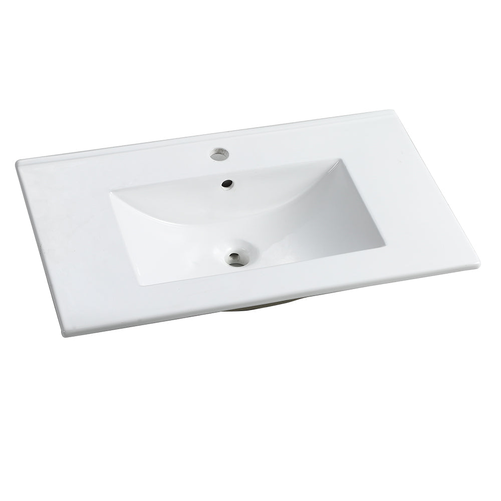 30" Bathroom Vanity with Ceramic Top - BL9075B