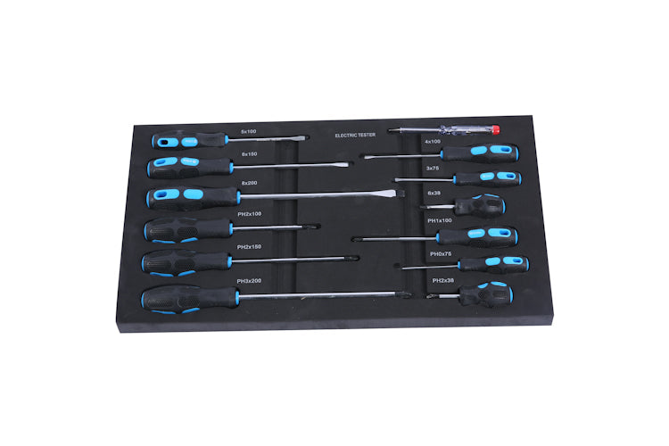 4-Drawer Rolling Tool Box with Tools for Garage and Workshop