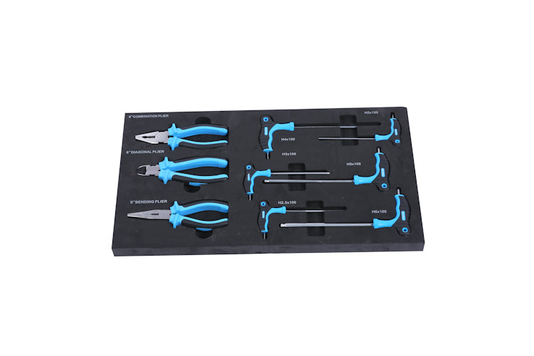 4-Drawer Rolling Tool Box with Tools for Garage and Workshop