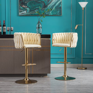 Set of 2 Bar Stools