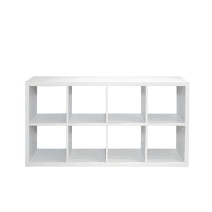 Smart Cube 8-Cube Organizer Storage with Opened Back Shelves