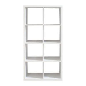Smart Cube 8-Cube Organizer Storage with Opened Back Shelves