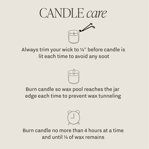 Holiday Cheer Soy Candle - 9 oz Patterned Clear Jar