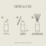Luxury Getaway Tinted Glass Jar Reed Diffuser
