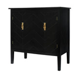 Vintage Style 2-Door Wooden Sideboard