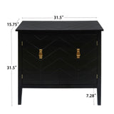 Vintage Style 2-Door Wooden Sideboard