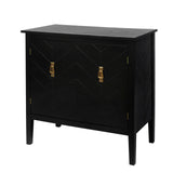 Vintage Style 2-Door Wooden Sideboard