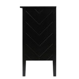 Vintage Style 2-Door Wooden Sideboard