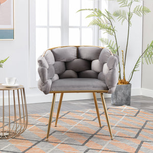 Luxury Modern Velvet Single Sofa Chair