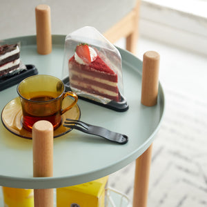 Storage Shelf: 360° Rotating Bookshelf