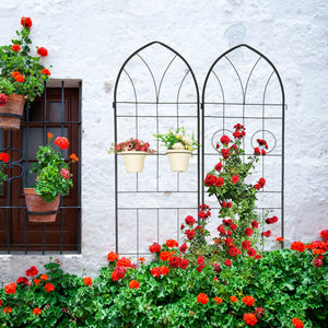 4 Pack Metal Garden Trellis