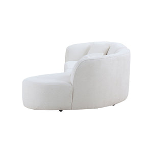 Luxury Modern Style Living Room Upholstery Curved Sofa Set