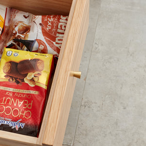 Solid Wood Storage Cabinet