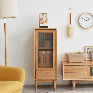 Solid Wood Storage Cabinet