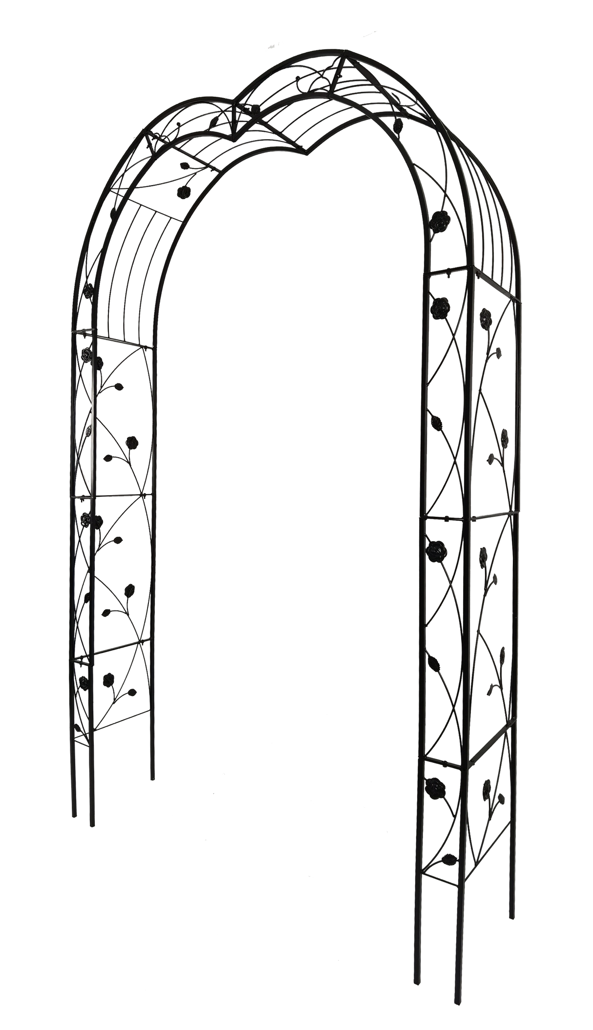 Metal Garden Arch with 8 Style Options
