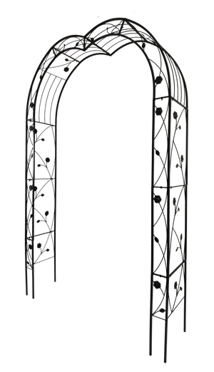 Metal Garden Arch with 8 Style Options