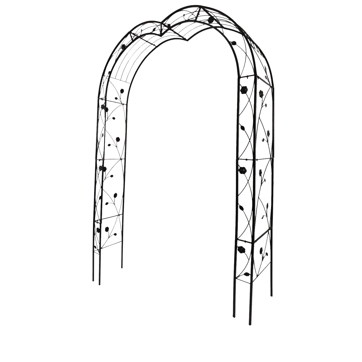 Metal Garden Arch with 8 Style Options