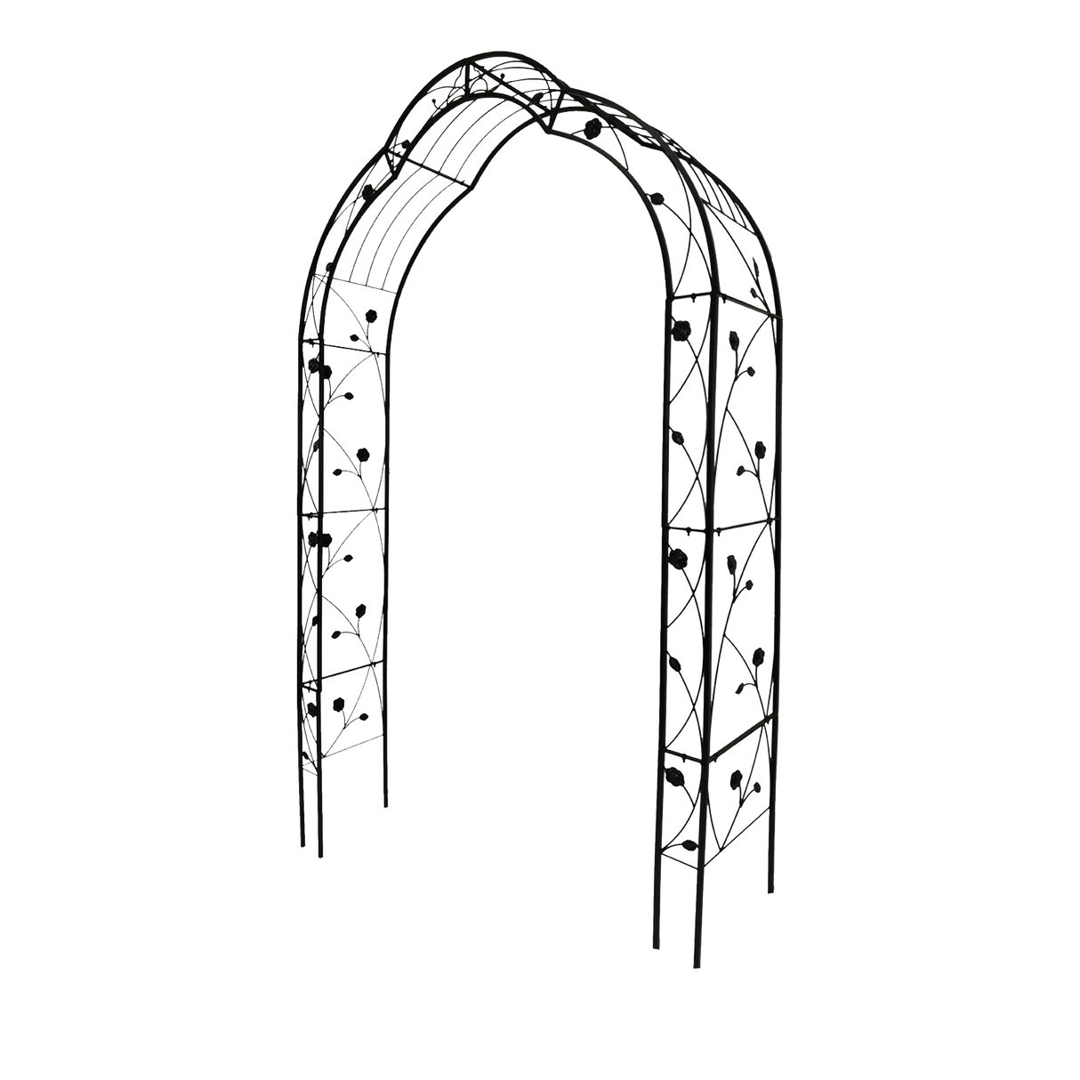 Metal Garden Arch with 8 Style Options