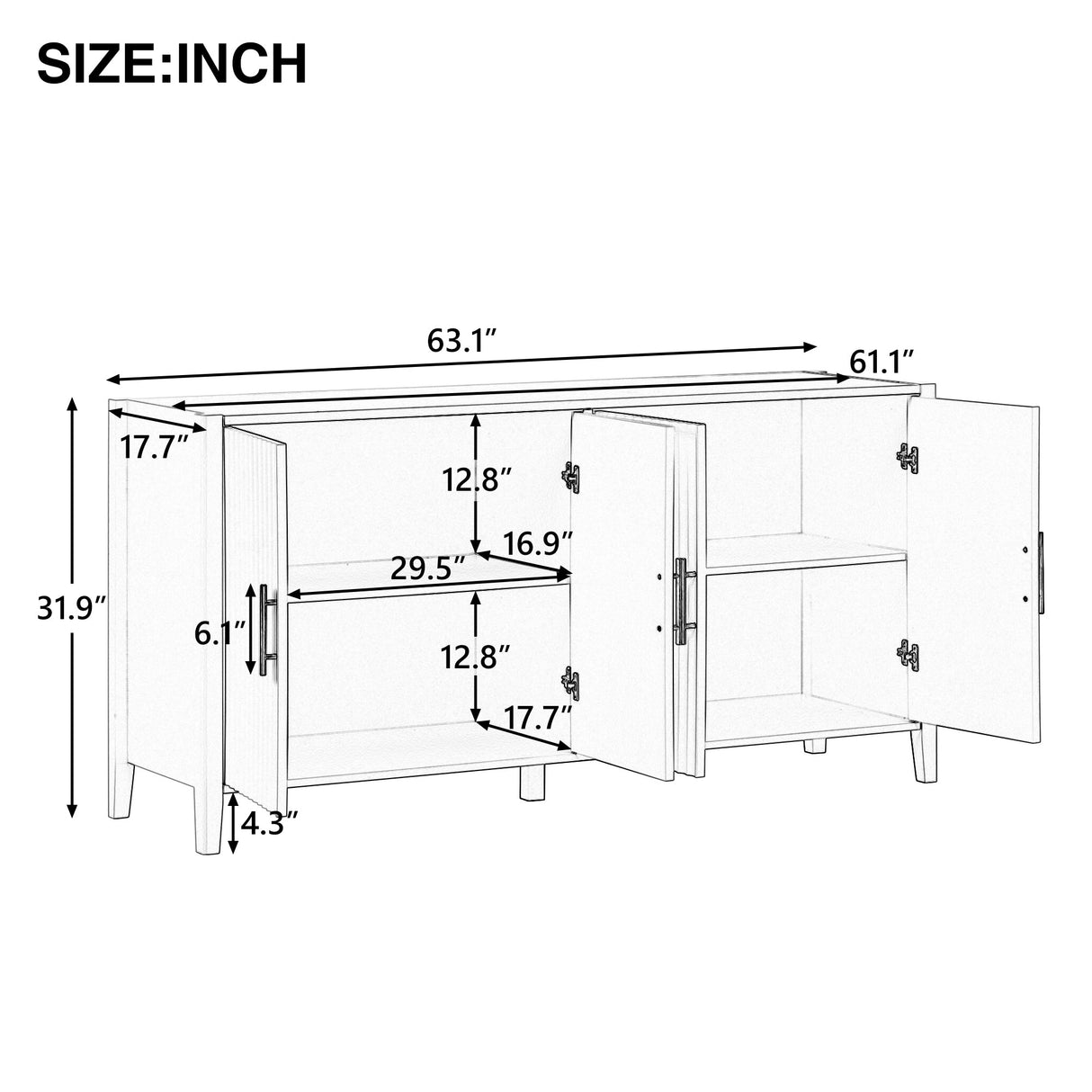 Accent Storage Sideboard