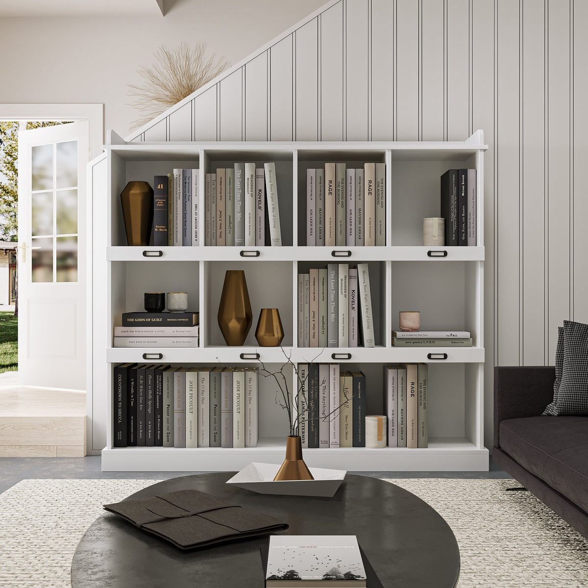 10-Shelf Bookcase