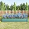 2-Piece Metal Raised Garden Bed Set