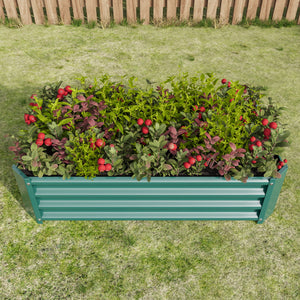 2-Piece Metal Garden Pots & Planters Set