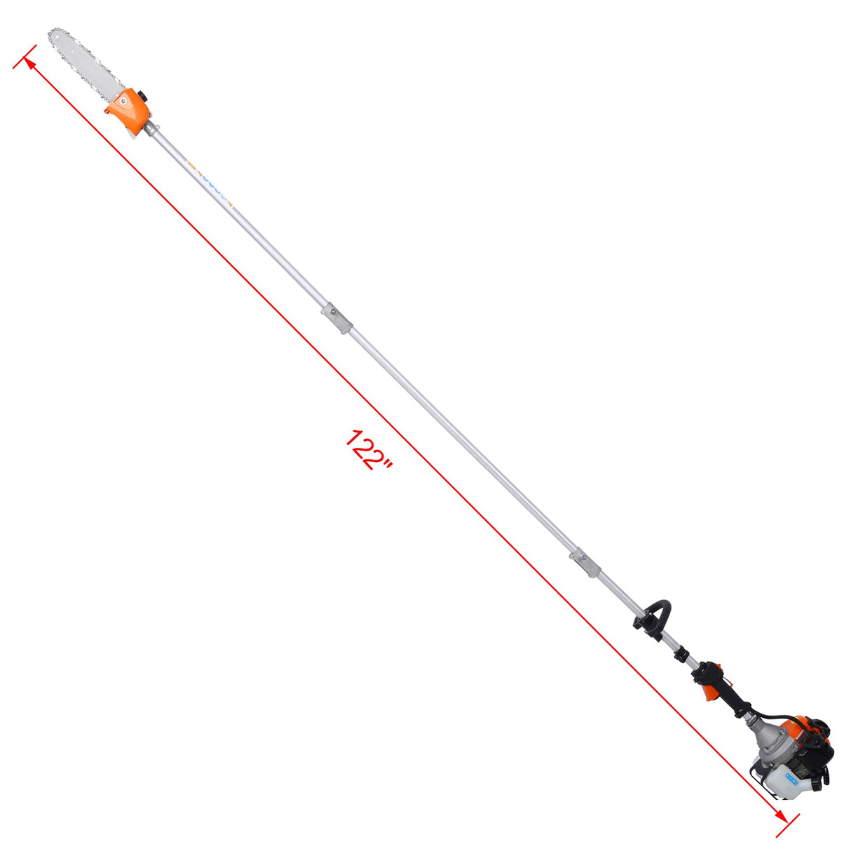 10 in 1 Multi-Functional Trimming Tool with 33CC 2-Cycle Engine