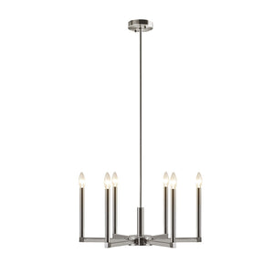 6-Light Contemporary Candelabra Styled Chandelier