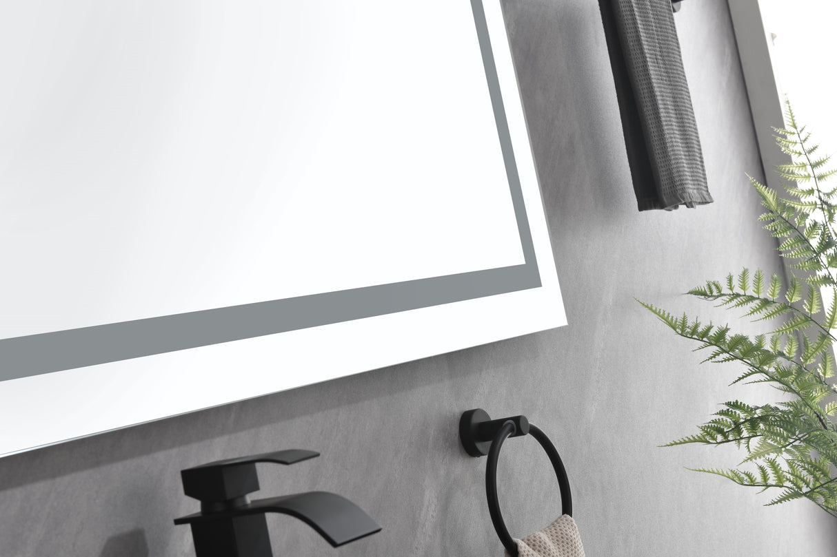 LED Bathroom Mirror 84" x 48" with Front and Backlight
