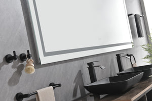 LED Bathroom Mirror 84" x 48" with Front and Backlight