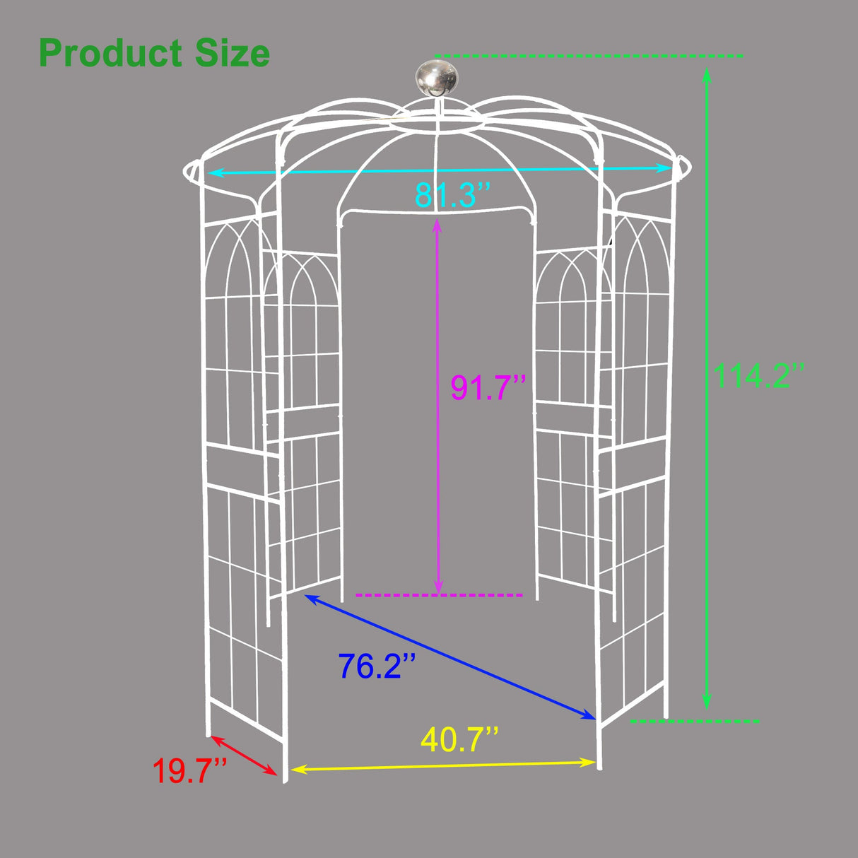 Metal Garden Arch