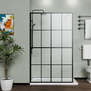 Goodyo 46" X 72" Shower Screen for Walk-in Wet-room