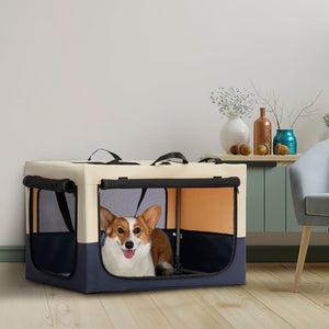 Adjustable Fabric Dog Crate by SunnyPet