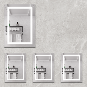 20 X 28 Inch Bathroom Medicine Cabinet with LED Mirror