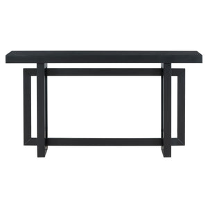U Style 59.1'' Painted Entryway Table with Pine Veneer