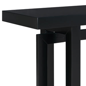 U Style 59.1'' Painted Entryway Table with Pine Veneer