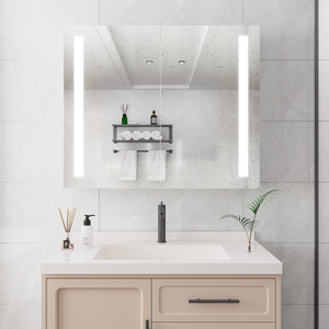 36 x 30 Inch Medicine Cabinet with LED Vanity Mirror