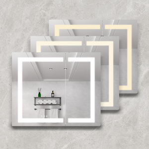 36x30 Inch Medicine Cabinet with LED Vanity Mirror