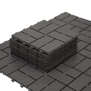 Patio Interlocking Deck Tiles - 12x12 Composite Decking Tiles