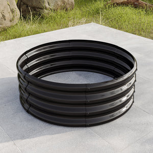 34" Tall Round Raised Garden Bed